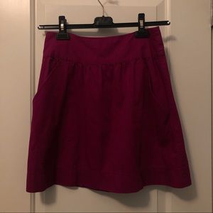 Fuchsia Old Navy Skirt with Pockets